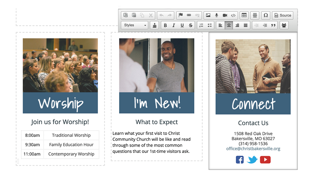 Church360-Unite-PageEditor
