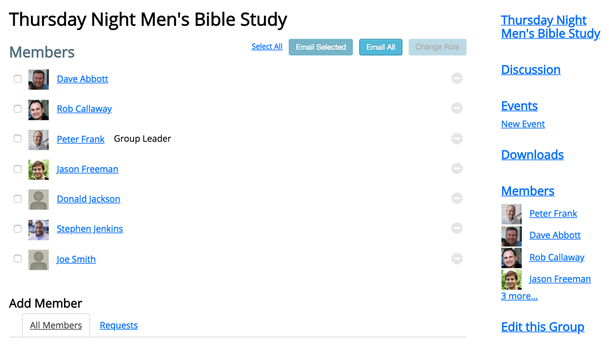 Church 360° Unite Group Pages Image